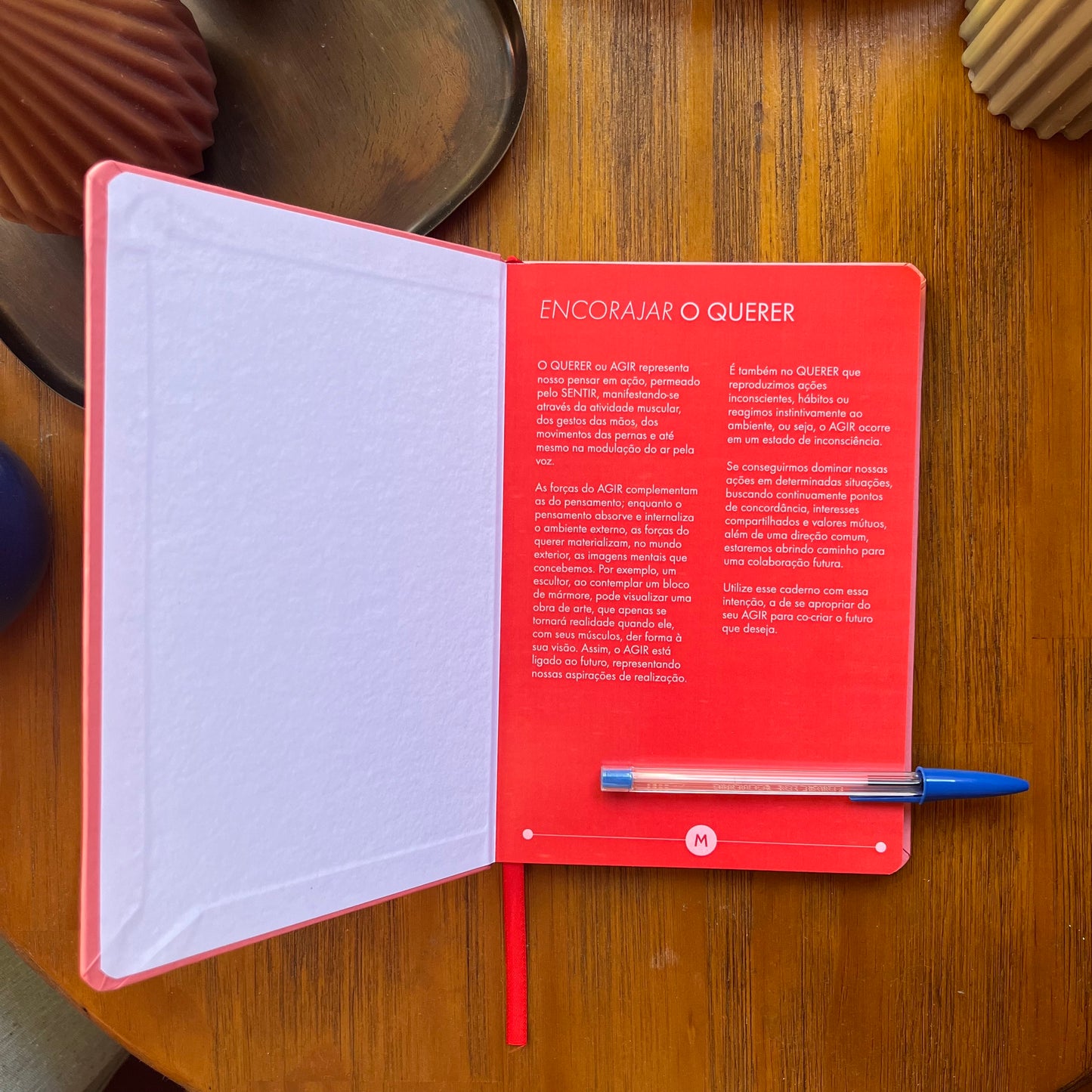 Caderno ENCORAJAR O QUERER